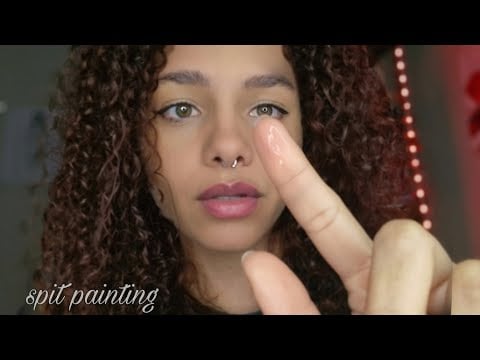 ASMR • Fazendo sua make de noiva, mas... * meio caótico 🤪 #relax #asmr