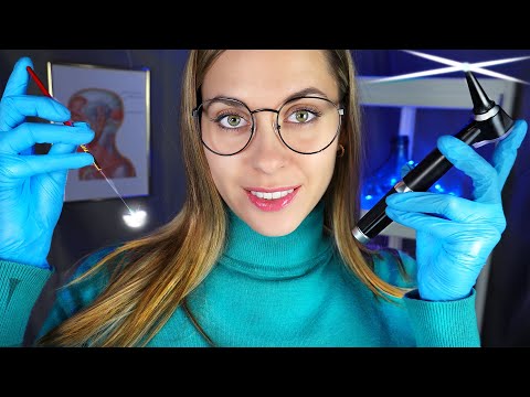 Deep Ear Cleaning ASMR to cure Tingle imunity, Otoscope, Ear Exam, Whisper, Personal Attention