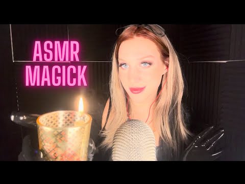 MAGICK ASMR LATEX WITCH CASTS ABUNDANCE SPELL ON YOU! 🧙‍♀️  🪄