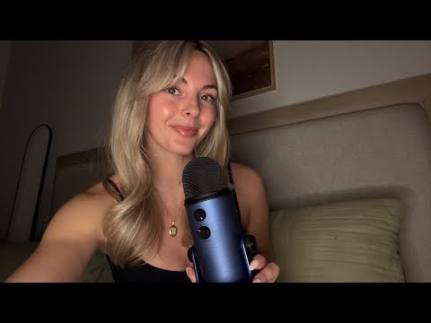 ASMR in Bed | Cozy Whisper Ramble & Hangout 