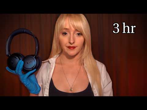 ASMR 3 Hour Ear Exam & Hearing Test | Medical Ear Cleaning