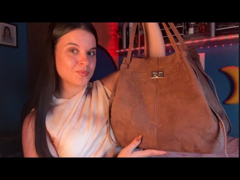 ASMR ¿Qué llevo en mi nuevo bolso?