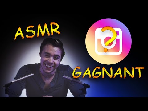 🎇 ASMR français : Grand Gagnant du Concours 10 000 Instagram !  🎆
