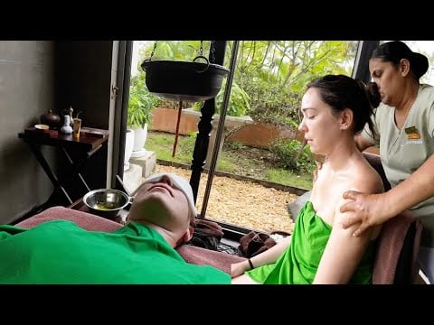 Viajé a SRI LANKA para hacerme este TRATAMIENTO AYURVEDA: SHIRODHARA para aliviar estrés y depresión