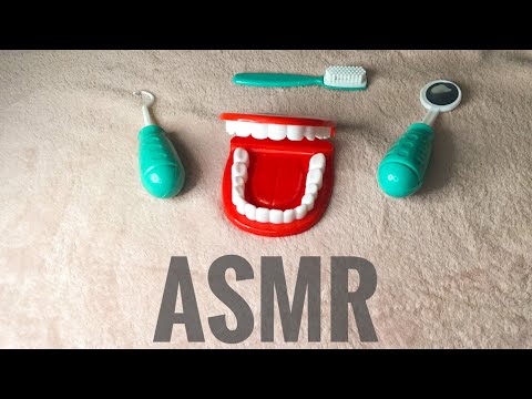 ASMR DENTISTA LIMPANDO SEUS DENTES - ROLEPLAY