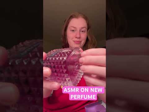 Brand new Valentino perfume ASMR #asmr #asmrsounds #relax #tapping #scratching #perfume