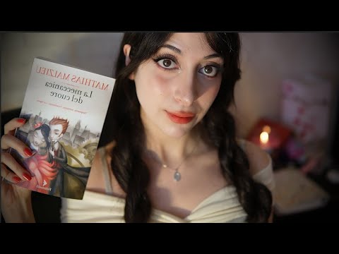 ASMR| Recensisco il libro "La Meccanica del Cuore" di Malzieu | whispering