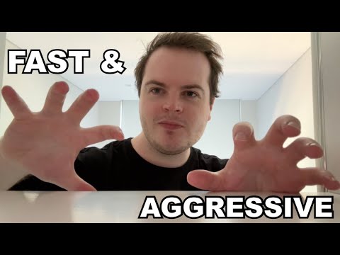 FAST & AGGRESSIVE ASMR TABLE TAPPING AND SCRATCHING