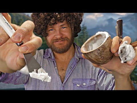 Bob Ross Barbershop ✂️(Haircut & Shave)🪒💈ASMR💈