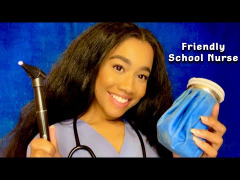 [ASMR] School Nurse Takes Care of You While You Skip Class(ASMR School Nurse)