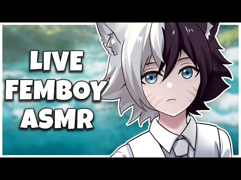🎧 [3DIO] Live Femboy ASMR: Let the River Wash the Stress Away 💧