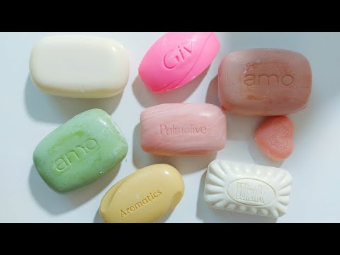 Dry Soap carving ASMR\ relaxing sounds\ No talking. Satisfying ASMR video\ Cutting soap