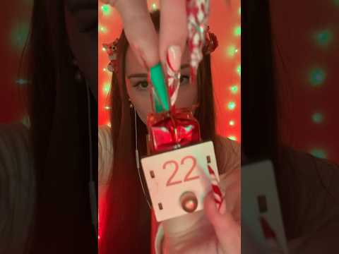 DAY 22🎄❤️ we’re almost there!✨ #adventcalander #asmr #tingles