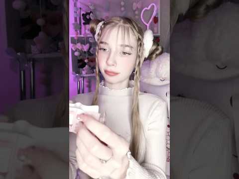 ASMR cute girl 🎀🧸 #asmrsounds #asmr #asmrvideo #asmrcommunity #асмр #cute