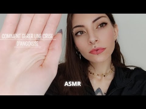 🖤ASMR FRANÇAIS | JE T'AIDE À GÉRER TES CRISES D'ANGOISSE | CONSEILS, ASTUCES... | CHUCHOTEMENT🖤