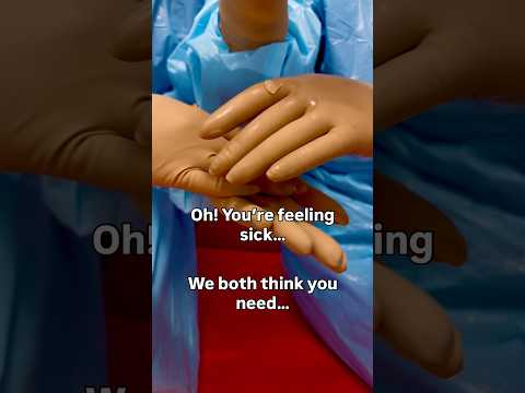 You’re feeling so sick…. #latexgloves #nurses #medicalexam