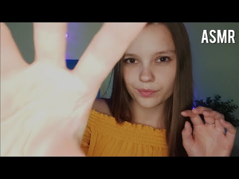 ASMR Plucking & Brushing Away Negative Energy with Layered Mouth Sounds