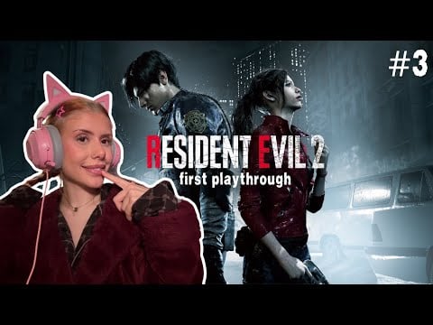 PLAYING RESIDENT EVIL 2 (part 4) FIRST PLAYTHROUGH