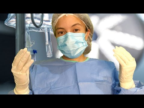 ASMR ROLEPLAY PARAMENTAÇÃO CIRÚRGICA 🏥🥼😷