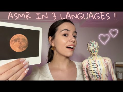 ASMR But I’m speaking in 3 Different Languages | English, Korean, Greek