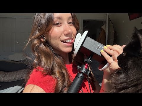 ASMR | Mouth Sounds and Hanging Out ❤️3Dio❤️