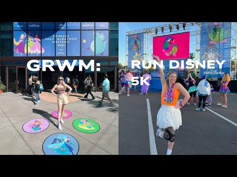 GRWM: Disney Princess Half Marathon Weekend 5K | 2024 |