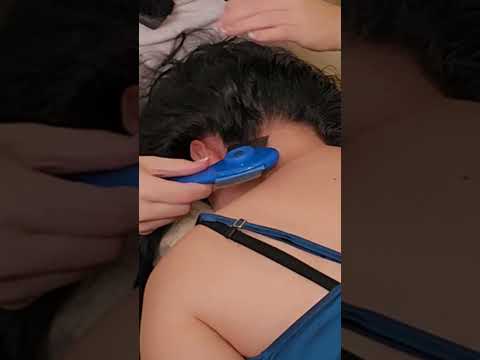ASMR Hair and Scalp Inspection to Make her Tingle #asmr #asmrvideo #asmrdoctor #asmrexam #asmr