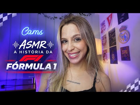 ASMR CONTANDO A HISTORIA DA FORMULA 1 🏎️