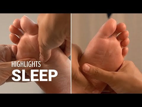 【ハイライト】寝る足つぼ | 妊婦さんにパウダーとオイルで西洋式足つぼ | 30代女性