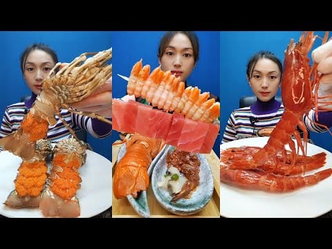 🦐💥 Mind Blowing Spicy Seafood Sounds  충격적인 매운 해산물 사운드  衝撃の辛いシーフードモッパン音  震撼辣味海鲜吃播音效