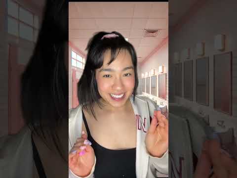 pov: weird girl does your $1 makeup #asmr