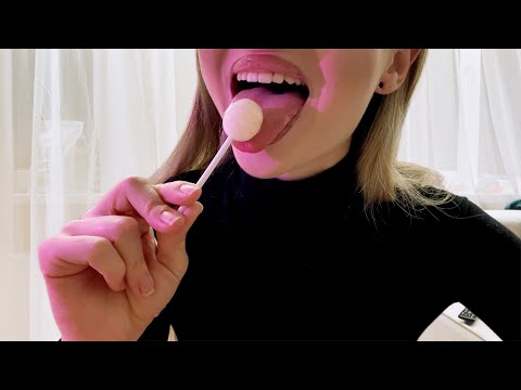 ASMR Lollipop✨АСМР ЛЕДЕНЕЦ✨ Mouth sounds✨ No Talking✨Звуки рта✨