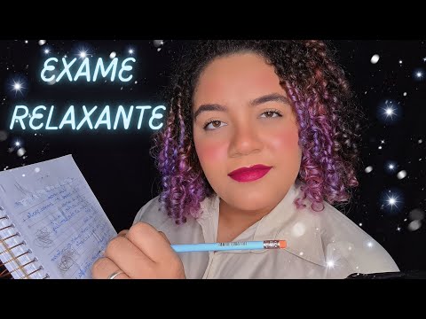 ASMR: EXAME DOS NERVOS CRANIANOS 🧠