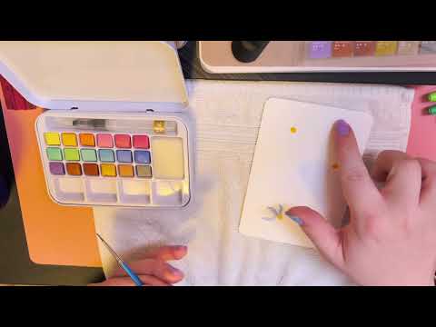 Let's Do A Little Painting | Eclectic ASMR