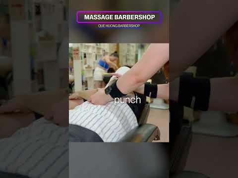 ASMR 😱 Perfect massage at the Barber shop 😅 FAST RECAP #asmr    #barbershop  #massage  #cobiASMR