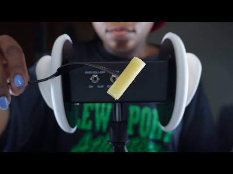 ASMR JUICY Pineapple Eating Sounds
