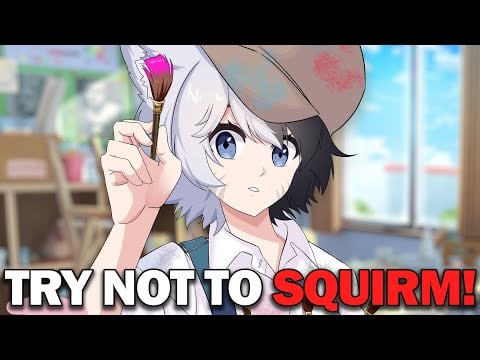 Femboy Art Student Draws You For His Final ASMR ✏️