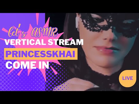 [ENG/ESP/FR]💜LIVE +18 (3DIO) ASMR Sweet Kisses for sleep, relax & tingles 💜 Vertical stream