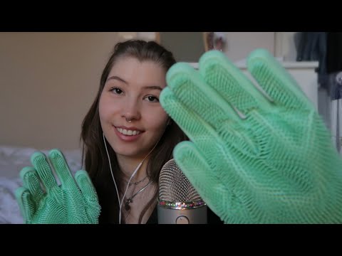 ASMR super intense glove sounds (german/deutsch) | emily asmr