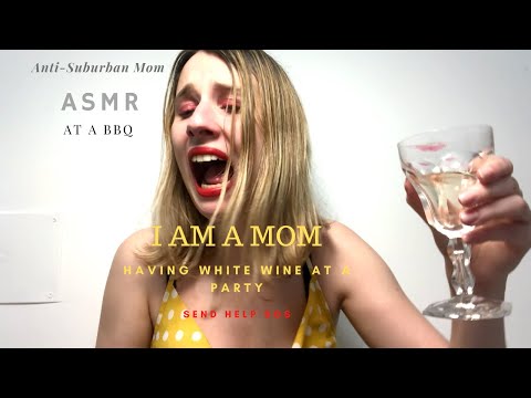 ASMR ROLEPLAY: Anti-PTA, Anti-Suburban cool mom at Suburban BBQ (Soft Spoken,Personal Attention)