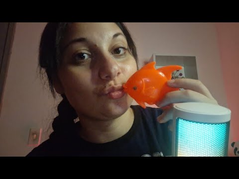 ASMR | Sons de boca com o peixinho 🐟 