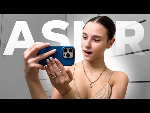 [4K USA ASMR] Phone Tapping 📱 Glass Clicks, Soft Echo & Close-Up Sounds | No Talking