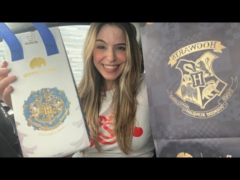 ASMR provando os doces de WE COFFEE com HARRY POTTER 🍰