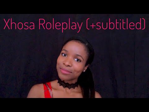 [ASMR] You’re Sick! Let Me Take Care of You + Xhosa Clicks ASMR ~ ROLEPLAY IN XHOSA! (Subtitled) 🤒