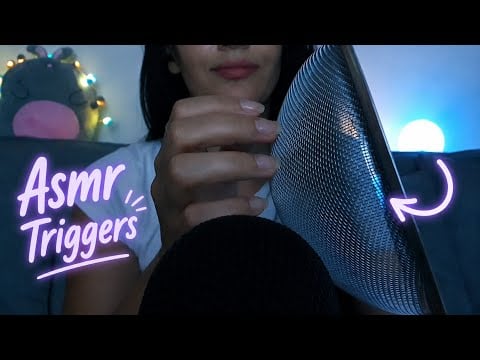 Metal Mesh Scratching & Tapping | No Talking