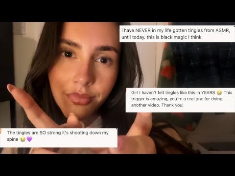 ASMR- Fixing the NAPE OF YOUR NECK (the most spine tingling trigger ever) 🌜😴