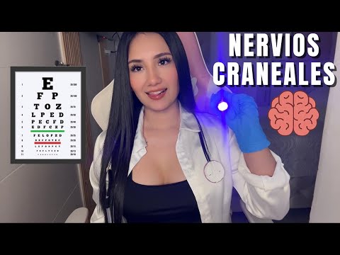 ASMR Examen de NERVIOS CRANEALES 🧠 | ROLEPLAY en Español