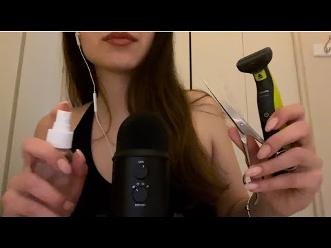ASMR Mens Haircut/Barbershop *roleplay*