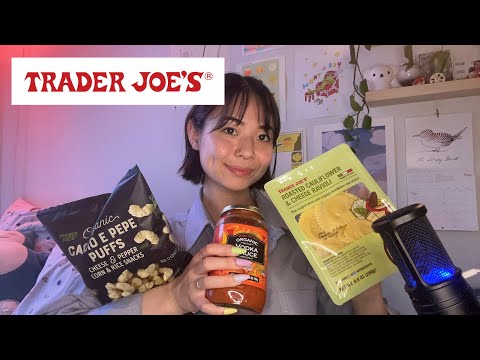 ASMR trader joe's haul :-)