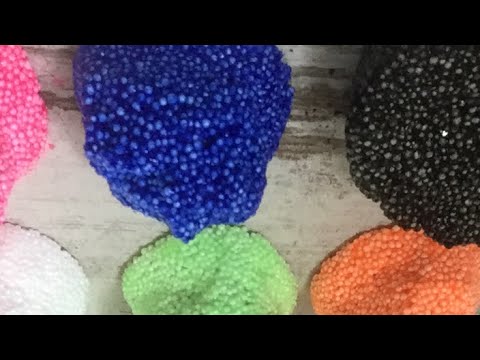 [ASMR} FOAM SLIME! (No talking)